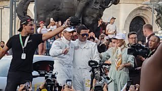 Patrick Dempsey llega a la Ciudad de México en la carrera Panamericana 2023 [upl. by Lurie]