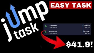 JumpTask  JumpTask Review  JumpTask Bonus Code 2024 JUMPTOKEN [upl. by Enelrad]