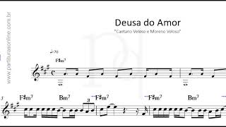 Deusa do Amor  Caetano Veloso amp Moreno Veloso  Partitura [upl. by Lynett]