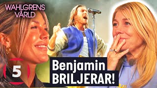 Wahlgrens värld  Benjamin Ingrosso BRILJERAR på sin konsert framför Bianca och Pernilla  Kanal 5 [upl. by Derfliw]