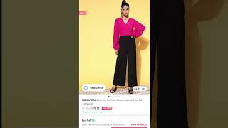 COLLEGEOFFICE WEAR JUMPSUITS UNDER 999 MYNTRA🛍️🩱 [upl. by Patrick]