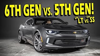 6th Gen Camaro LT RS vs 5th Gen Camaro SS  I Know Take it to the Track [upl. by Trixie82]