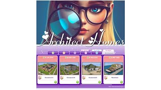 The Sims Freeplay  Architect Homes Treasure Hunting november 2024 part 1 [upl. by Eilata]