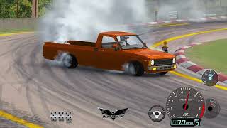 Toyota Hilux 2JZ Drift Art in Motion [upl. by Alletsyrc]