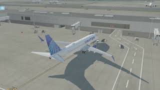 Departing Washington Dulles in the Zibo 737 XPlane 11 [upl. by Alyal]