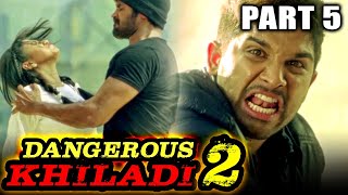 Dangerous Khiladi 2 Hindi Dubbed Movie  PARTS 5 of 9  Allu Arjun Amala Paul Catherine [upl. by Arjan]