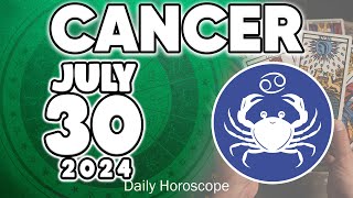 𝐂𝐚𝐧𝐜𝐞𝐫 ♋ BRUTAL NEWS 💥💌 DON’T TELL ANYONE🤐 Horoscope for today JULY 30 2024 🔮horoscope new tarot [upl. by Anaicul]