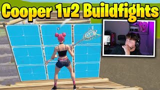 Cooper Shows Off His Skills in 1v2 Buildfights [upl. by Dougall]