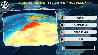 Geography Quiz World Test amp Learn  Novice level  3rd video  quiz geography flags [upl. by Mitman]