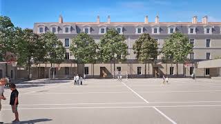 Découvrez le futur Collège Gaston Defferre à Marseille 7e [upl. by Ayatahs959]