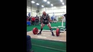 Chris Scott Raw Deadlift 285kg Canadian Record [upl. by Kenley]