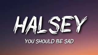 Halsey  You should be sad [upl. by Alamak577]