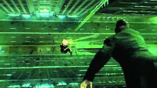 The Matrix Reloaded  Trinity Slow mo Intro [upl. by Mcclure]