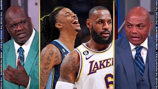 Inside the NBA reacts to Lakers vs Grizzlies Game 1 Highlights  2023 NBA Playoffs [upl. by Glaab]