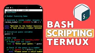 Bash Scripting on Termux Explained  Run Bash Scripts on Android🎶 [upl. by Rivers]