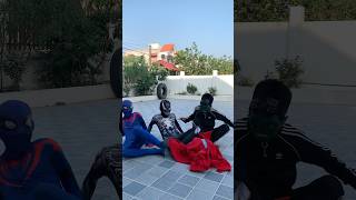 Grim Reapers Magic Scares Venom and SpiderMan spiderman shortsvideo funny venom2 death hulk [upl. by Aivato]