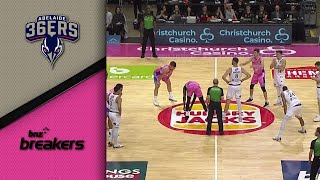 NBL Mini New Zealand Breakers vs Adelaide 36ers  Extended Highlights [upl. by Schreibe]