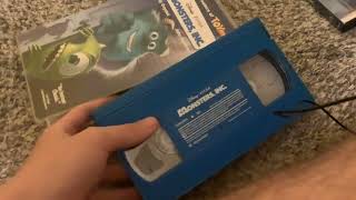 Monsters Inc VHS and DVD review [upl. by Ade]