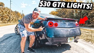 Infiniti G35 SICK 30 GTR Tail Lights Mod AMAZED [upl. by Ehtyde]