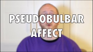 Pseudobulbar Affect PBA  Multiple Sclerosis Vlog [upl. by Ecirpak]