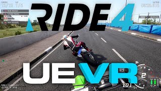 The BEST Motorcycle Sim in VR  RIDE 4  praydog UEVR [upl. by Em]