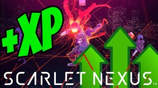 The Fastest XP Farm How to Efficiently Farm Exp Scarlet Nexus [upl. by Eladnek]