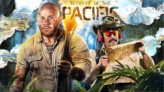 UNLOCKING THE SECRETS OF THE PACIFIC WITH DR DISRESPECT NEW WARZONE MAP [upl. by Assilla903]