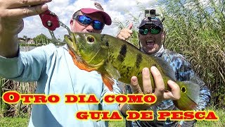 Otro dia de guia de pesca con Luis Weyer de Argentina en agua dulce  📽  105 [upl. by Nevla415]