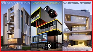 Top 100 Hotel Restaurant Designs New Modern Elevation for Restaurant  VG DESIGN STUDIO [upl. by Xylia]