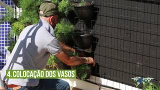 Como fazer um Jardim Vertical  Mondo Irrigação [upl. by Etsirk]