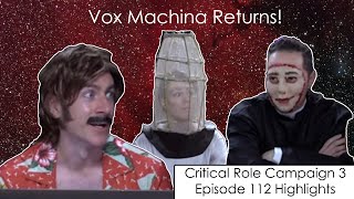 Vox Machina Returns  Critical Role Episode 112 Highlights and Funny Moments [upl. by Grayce]