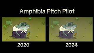 Amphibia Pitch Pilot 2020 vs 2024 [upl. by Otero]