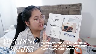 WEDDING SERIES  DIY invitation letter chatty vlog Sephora unboxing amp haul [upl. by Hooker]