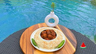 Dawood Basha Kofta or Indian Kebab with Vermicelli Rice [upl. by Lawford747]