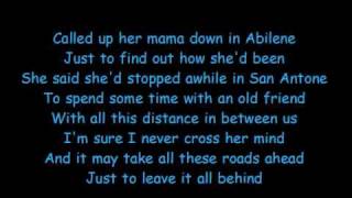 Tracy Lawrence  How A Cowgirl Says Goodbye with Lyrics [upl. by Elsbeth286]