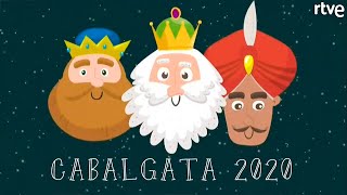 CABALGATA DE REYES MAGOS 2020 DESDE MADRID [upl. by Wallache]