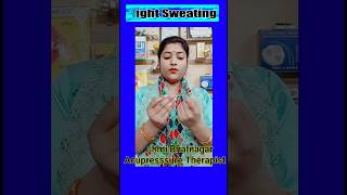 Night Sweating Acupressure Points II Excess Sweating sweating shortsfeed [upl. by Rube]