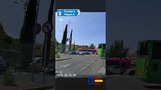 Semáforo fuera  Dashcams España [upl. by Marketa]