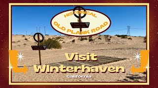 Explore the Old Plank Road Journey Through History amp Algodones Dunes [upl. by Nnaycnan]