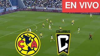 🔴 América vs Columbus Crew EN VIVO  Campeones Cup 202425 EN VIVO América eFootball PES [upl. by Elehcor112]