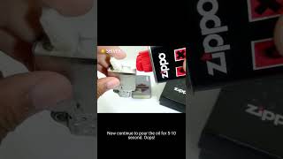 How to Refill Zippo Lighters Liquid Correctly [upl. by Pontone728]