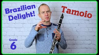 TAMOIO by Chiquinha Gonzaga  Clarinet Grade 6 ABRSM Tutorial  PlayAlong Accompaniment [upl. by Llerrom]