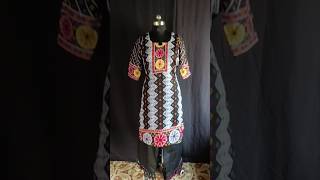 Cotton three piece design plazo three piece design Bangladeshi three piece design youtubeshorts [upl. by Noremmac]