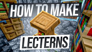 How to Make a Lectern in Minecraft  Scalacube [upl. by Eiznekcam922]