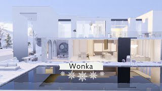 Wonka Mansion  The sim 4  Tourhouse amp Download CC [upl. by Pfeffer673]