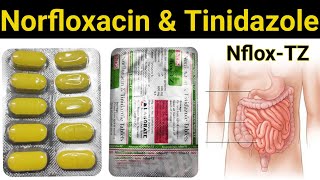 norfloxacin amp tinidazole tabletnflox tz tablet uses in hindinflox tz tablet use amp side effects [upl. by Rollet]