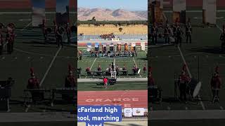 McFarland high school marching band at orange cove CA Nov092024 [upl. by Aihsei]