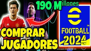 Como COMPRAR JUGADORES en EFOOTBALL 2024 ✅ [upl. by Amasa194]