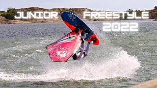 JUNIOR FREESTYLE WINDSURFING 2022 [upl. by Dreeda]