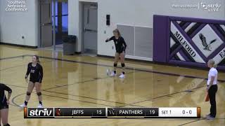 Fillmore Central vs Fairbury pt 2  SNC VB 18 [upl. by Anerdna]